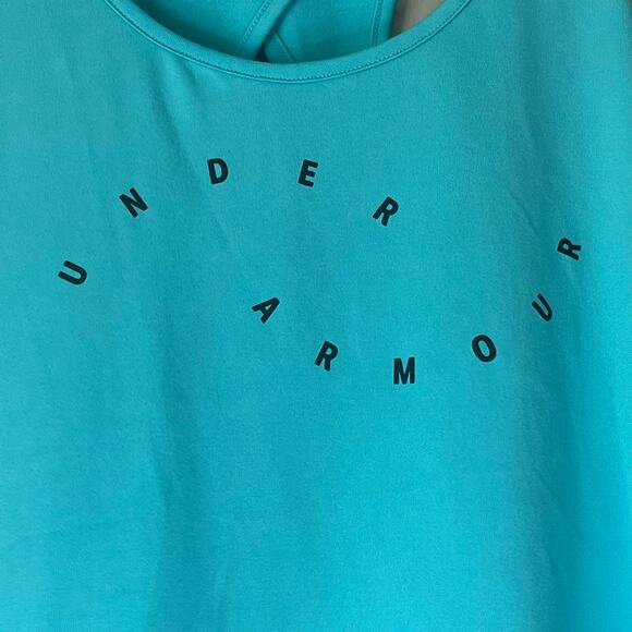 Under Armour Women's Blue Athletic Tank Top Size Small - Picture 6 of 10